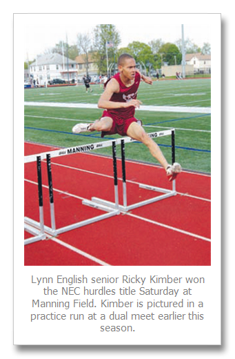 Kimber claims NEC hurdles title
